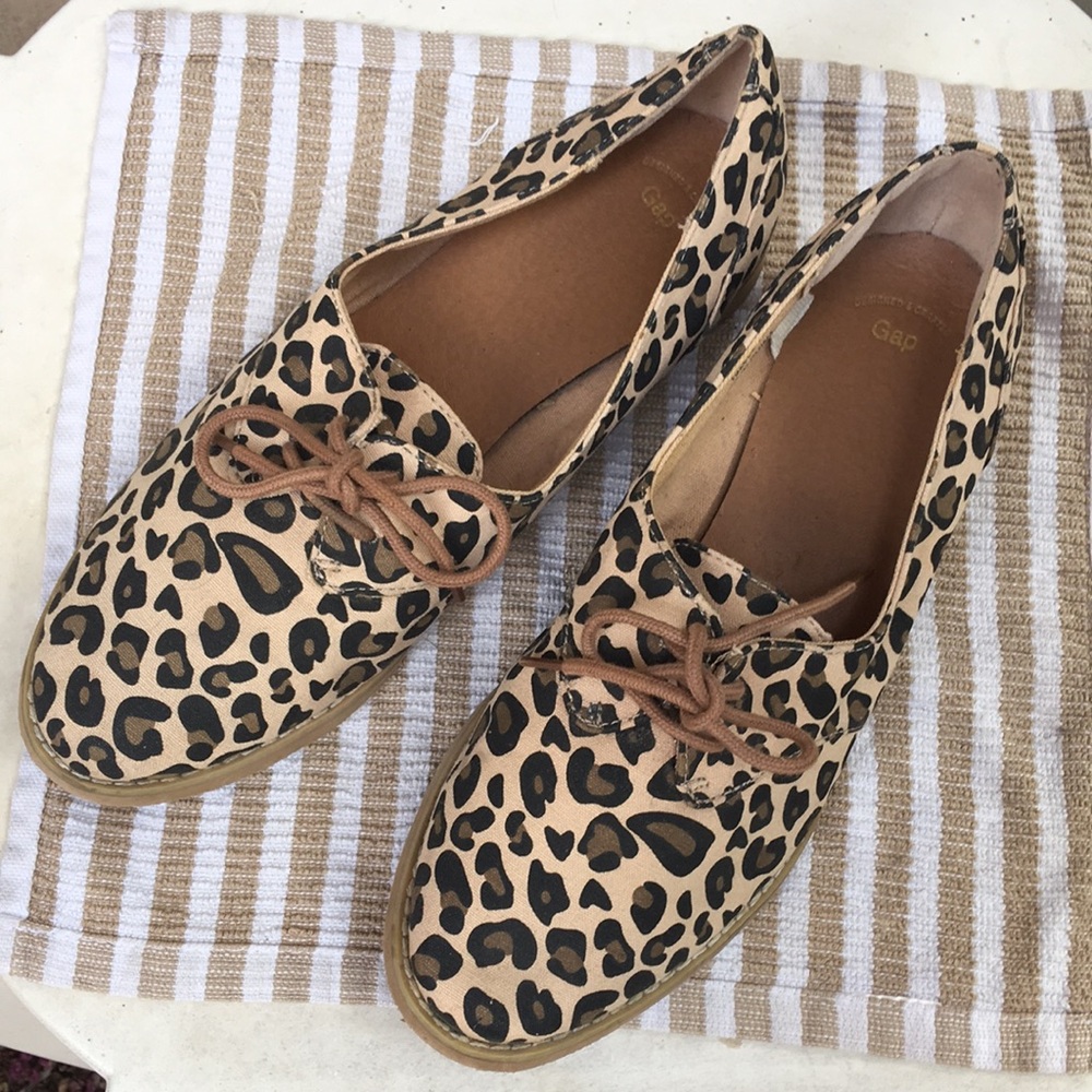 EUC Leopard Oxford Shoes - Picture 9 of 9
